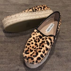 ❌❌SOLD❌❌ SM cheetah “Alexia” espadrilles 5.5